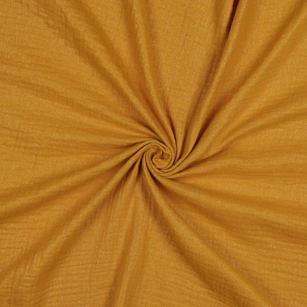 Double Gauze Foil 011 Ochre