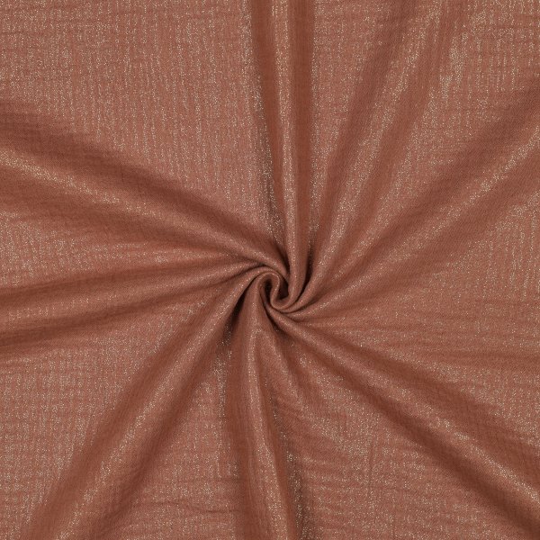 Double Gauze Foil 048 Cognac
