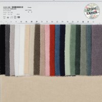 Stretch Towelling 011 Schwarz