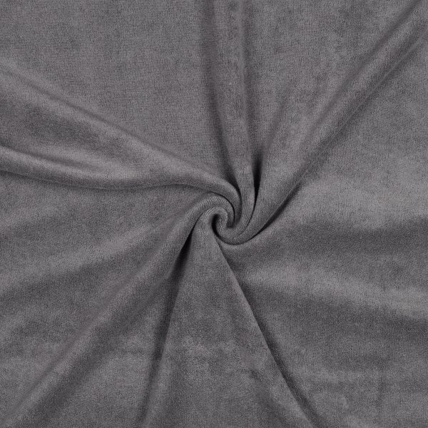Stretch Towelling 017 Anthracite