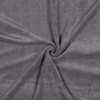 Stretch Towelling 017 Anthracite