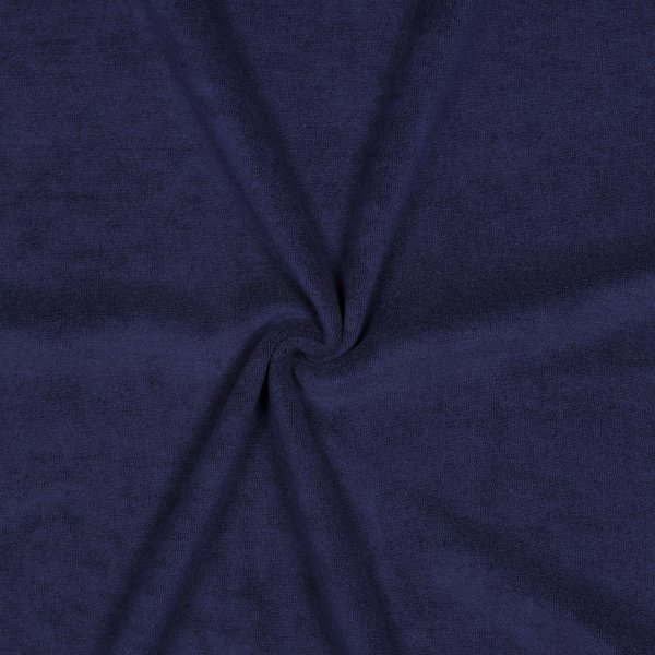 Stretch Towelling 019 Navy