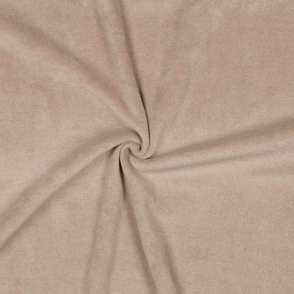 Stretch Towelling 023 Taupe