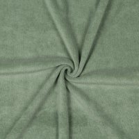 Stretch Towelling 025 Old Green
