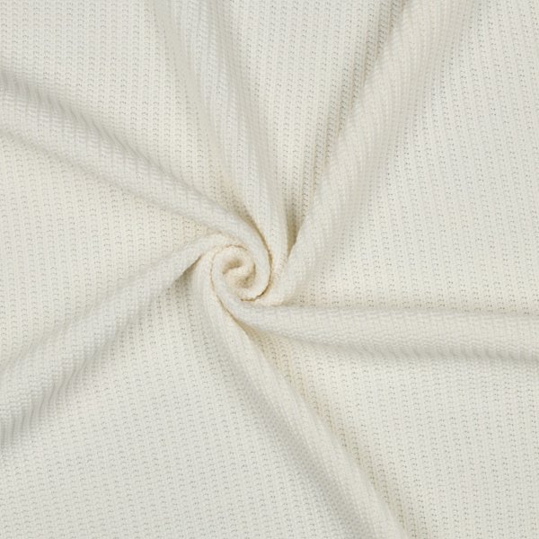 Cotton Knit 001 Ecru
