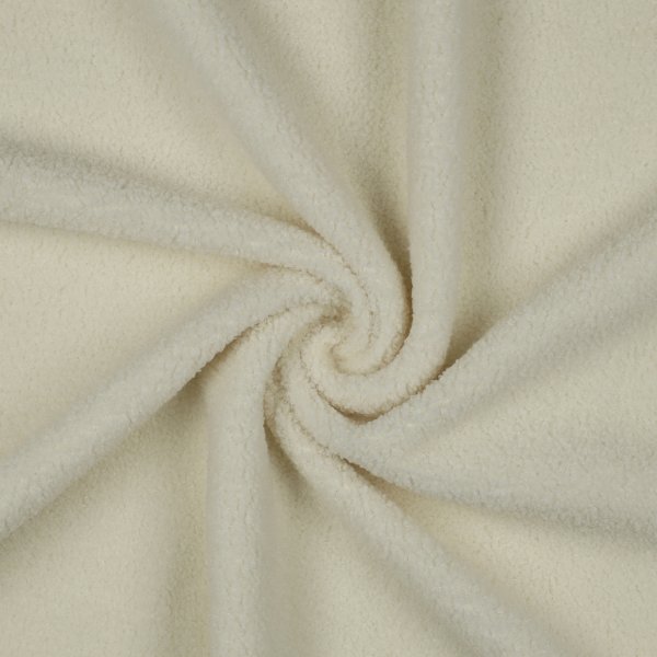 Teddy Fleece Double Sided 001 Ecru