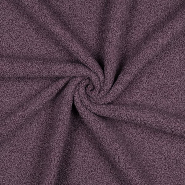 Teddy Fleece Double Sided 008 Mulberry