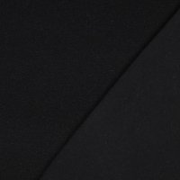 Merino Wool Fleece 001 Schwarz