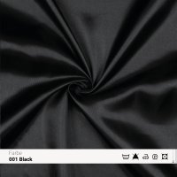 Satin 001 Schwarz