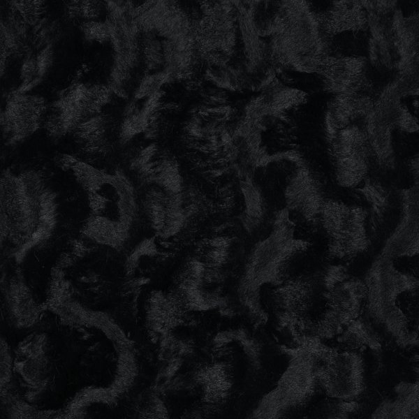 Faux Fur 001 Schwarz