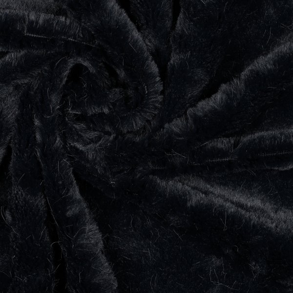 Faux Fur 001 Schwarz