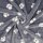 Fleece Dog Paw 001 Light Grey