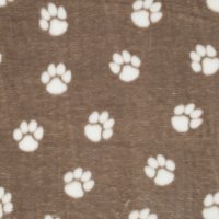 Fleece Dog Paw 002 Beige