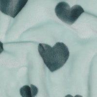 Fleece Hearts 006 Sage