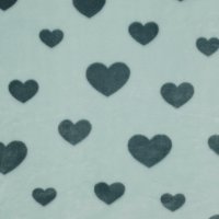 Fleece Hearts 006 Sage