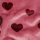 Fleece Hearts 011 Mauve