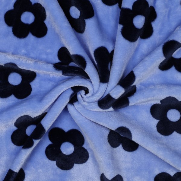 Fleece Flowers 004 Jeans