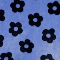 Fleece Flowers 004 Jeans