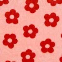 Fleece Flowers 009 Light Pink
