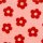 Fleece Flowers 009 Light Pink