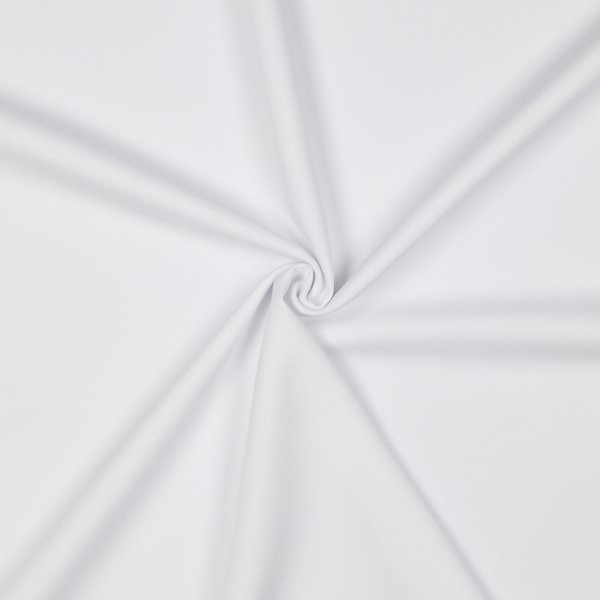 Marocain Stretch 009 Weiß