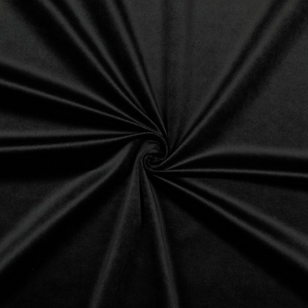 Luxury Velvet 001 Schwarz