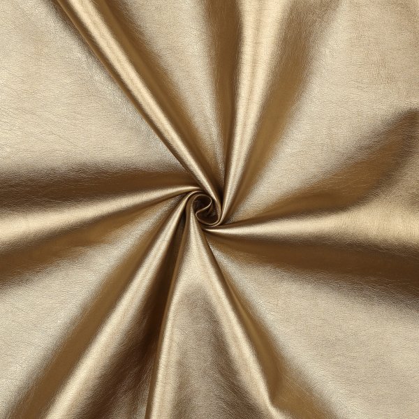 Faux Leather 015 Gold Metallic