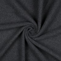 Bio Cotton Fleece 004 Antracite Melange