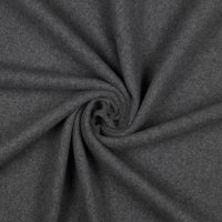 Bio Cotton Fleece 004 Antracite Melange