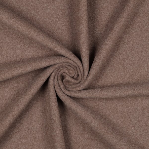 Bio Cotton Fleece 009 Mocha Melange
