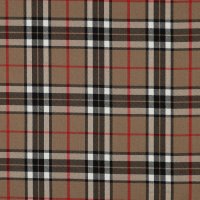 Tartan Check 006 Camel