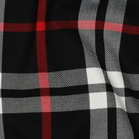 Tartan Check 010 Black/White/Red Big