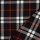 Tartan Check 010 Black/White/Red Big