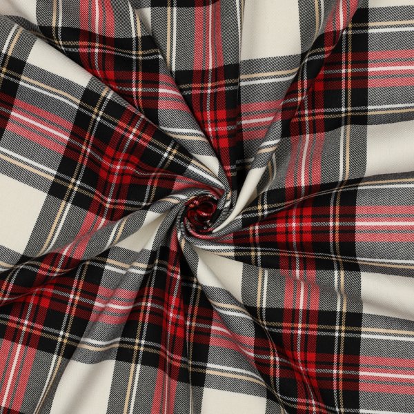 Tartan Check 012 Black/Red/Yellow/White