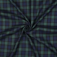 Tartan Check 014 Black/Blue/Green/Small
