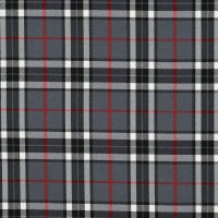 Tartan Check 015 Grey/Black/Red