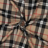 Tartan Check 016 Camel