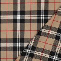Tartan Check 016 Camel
