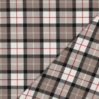 Tartan Check 019 Taupe