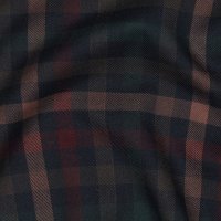 Tartan Check 028 Navy/Red/Camel/Green