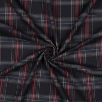 Tartan Check 029 Navy/Red/Camel