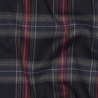 Tartan Check 029 Navy/Red/Camel