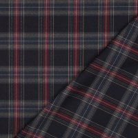 Tartan Check 029 Navy/Red/Camel