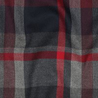 Tartan Check 032 Black/Grey/Red