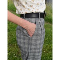 Tartan Check 032 Black/Grey/Red