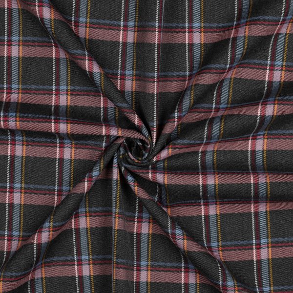 Tartan Check 047 Anthtracite Melange
