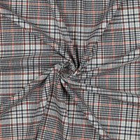 Tartan Check 049 Ecru/Navy/Orange