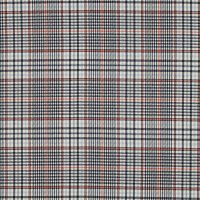 Tartan Check 049 Ecru/Navy/Orange