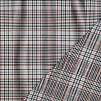 Tartan Check 049 Ecru/Navy/Orange