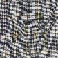 Tartan Check 051 Black/White/Ochre